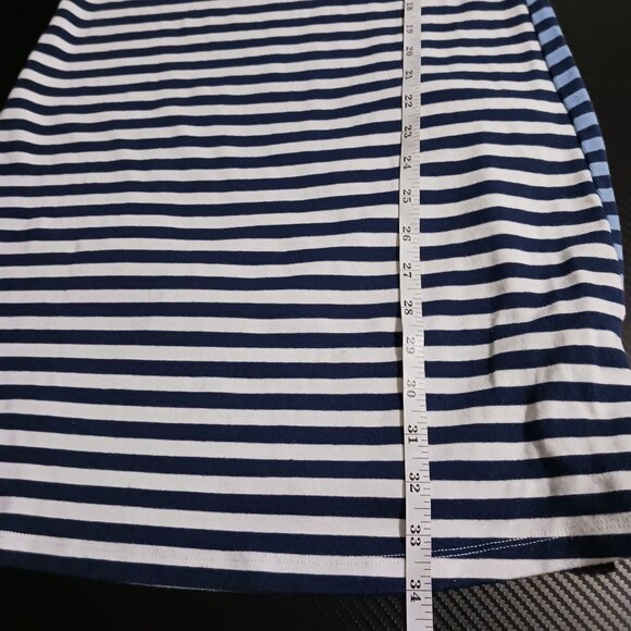 English Factory English Factory Cotton Colorblock Striped T-shirt Mini Dress S - Picture 12 of 12